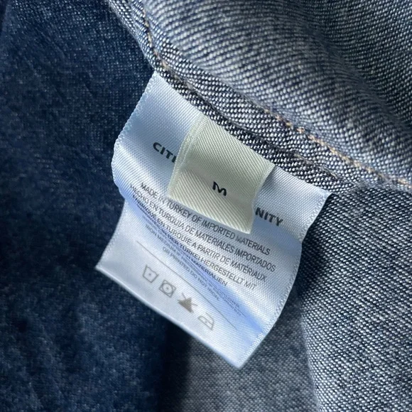 Citizens of Humanity Kayla Tie-Waist Denim Shirt Dress - Picture 5 of 14